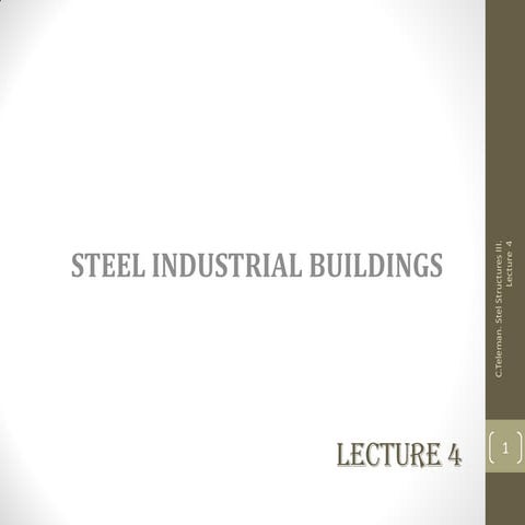 Lecture 4 s.s. iii Design of Steel Structures - Faculty of Civil Engineering ...