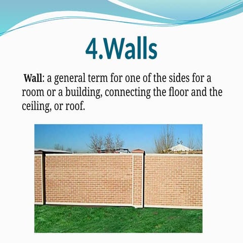 Lecture 4 (walls). Lecture material for dire | PPTX