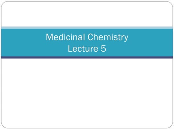 Introduction to Drug Design | PPT
