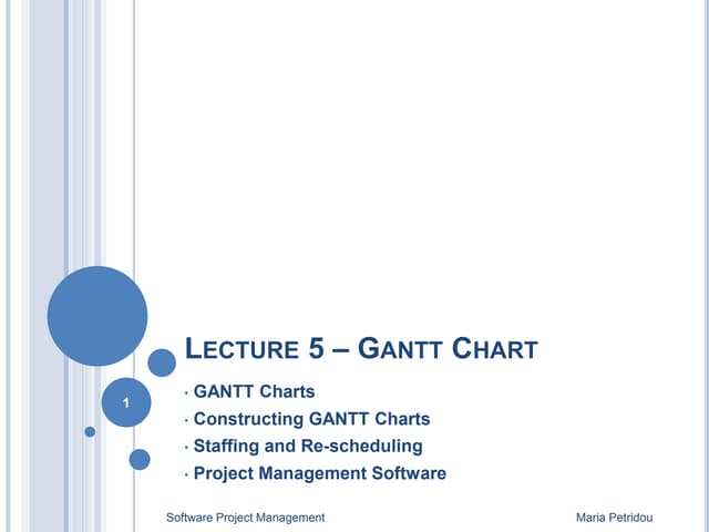Lecture5---Gantt Chart