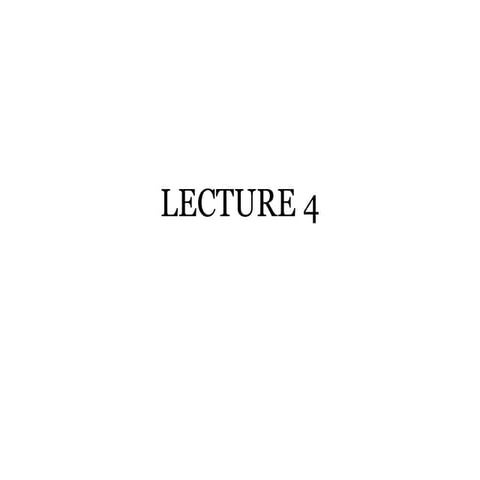 Lecture 5