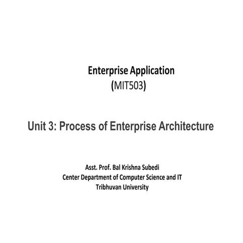 Lecture 5.pdf_Enterprise Application Architecture