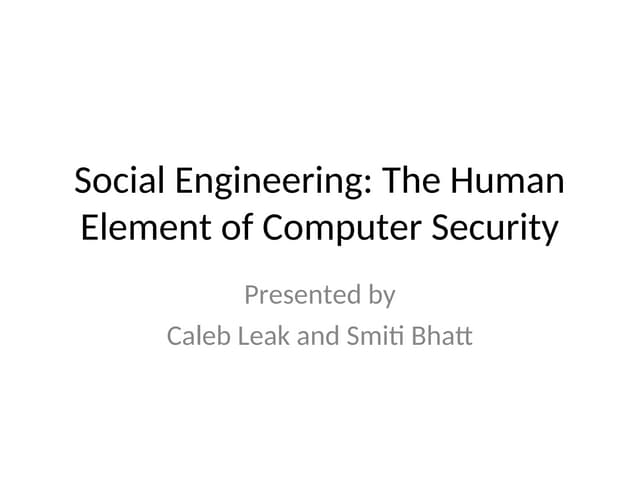 lecture_5.pptSocial Engineering: Attacks and Defenses