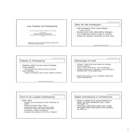 Iterative Prototyping | PDF