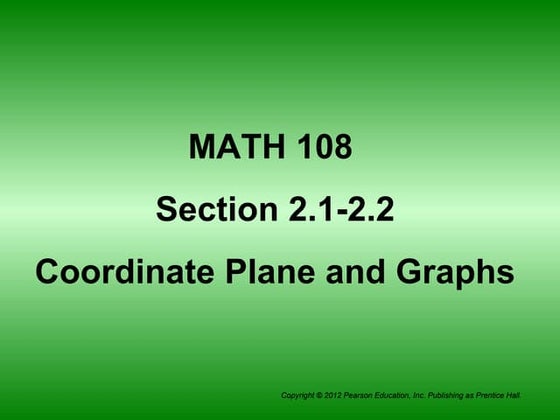 11.2 graphing linear equations in two variables | PPTX | Physics | Science