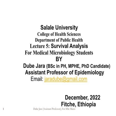 Lecture 5-Survival Analysis.ppt