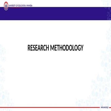 Comprehensive Guide to Research Methodology and Design in Academic ...