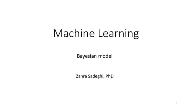 Machine lectures - Bayes Classifiers.pdf