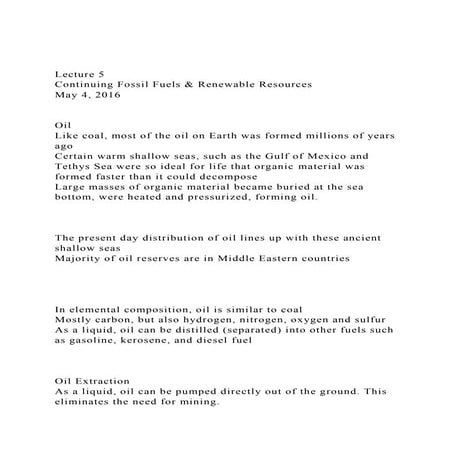 Lecture 5Continuing Fossil Fuels & Renewable ResourcesMay 4,.docx