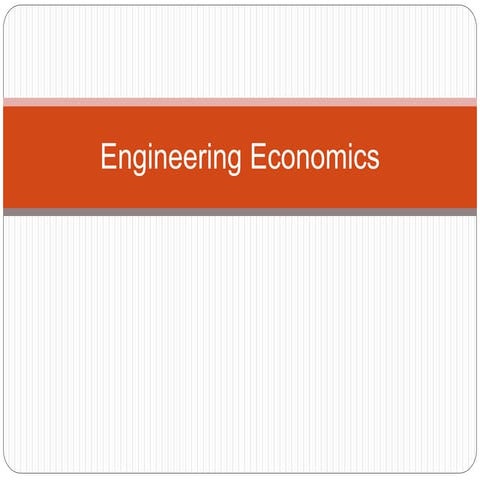 Engineering Economics|Work Breakdown Structure