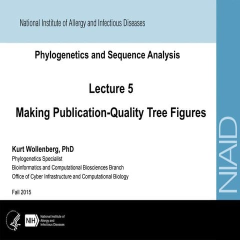 Phylogenetics: Making publication-quality tree figures | PPTX ...