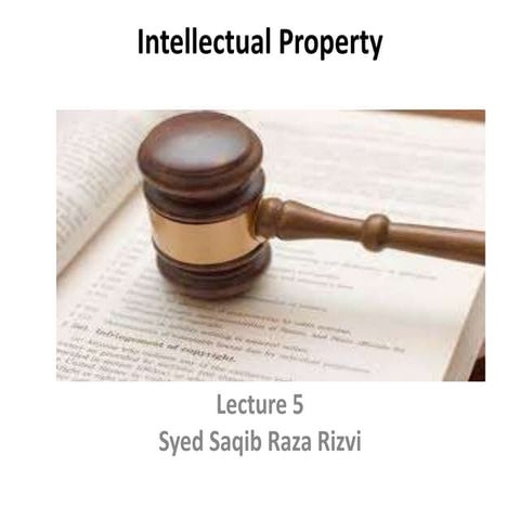 Introduction to Intellectual Property