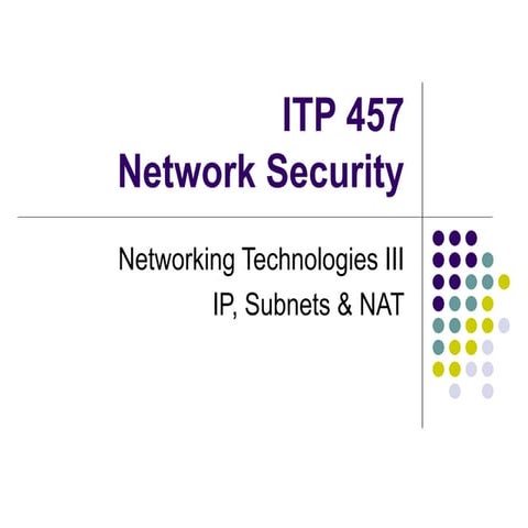 Lecture5_IP_NAT about ip addressing and .ppt