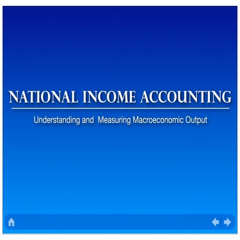 National Income Accounting