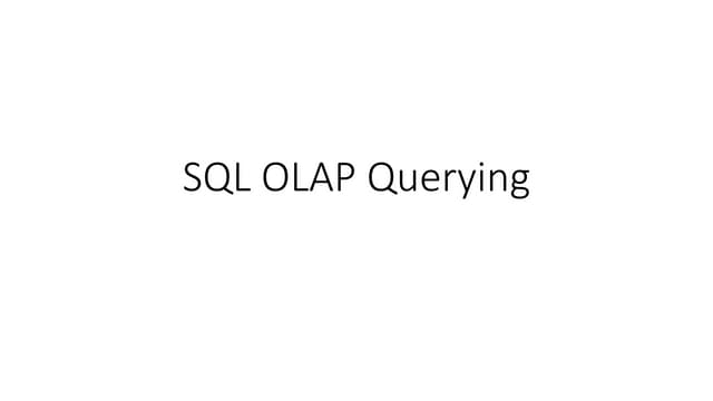 (Lecture 5)OLAP Querying.pdf