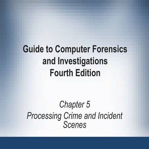 Comprehensive Guide to Processing Digital Crime and Incident Scenes in ...