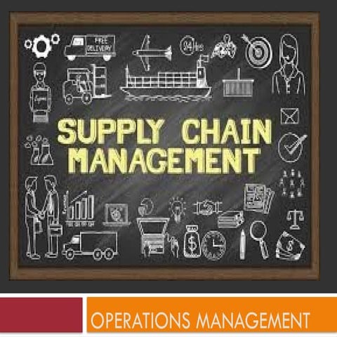 strategy Supply Chain Management Decision