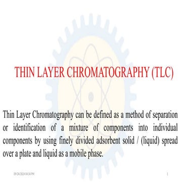 LECTURE5 TLC.pptx thin layer chromatography
