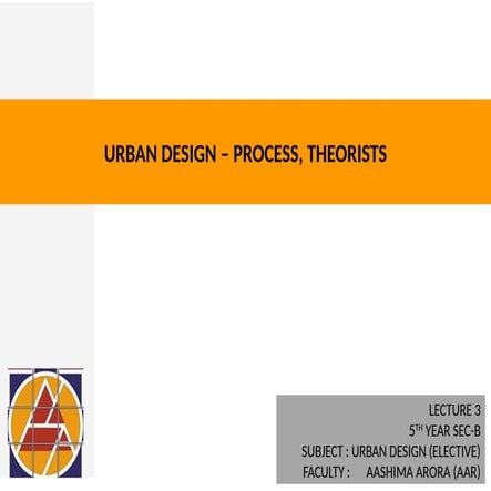 Kevin lynch - urban design | PDF