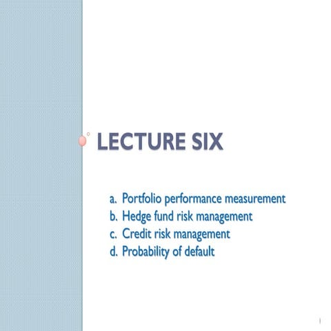 Lecture 6 | PPT