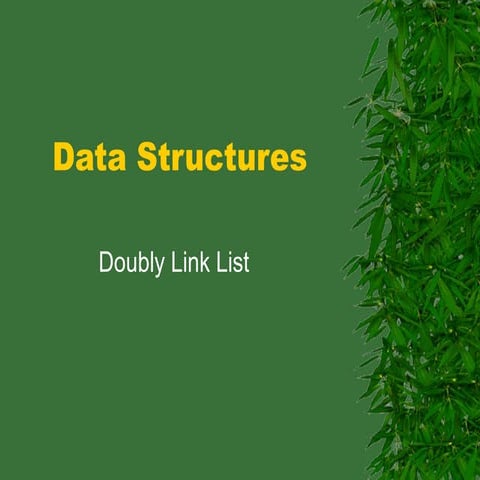 Data Structure Lecture 6 | PPT