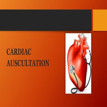 Cardiac auscultation bgffyhfdergvddrtg6.pptx