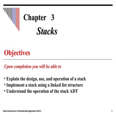 Stack operation in data structure in c language | PPT