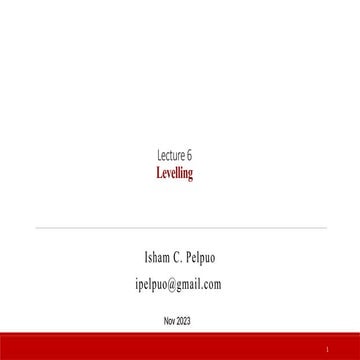 Lecture 6- Levellinggggggggggggggggg.pptx
