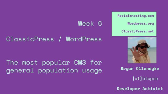 ClassicPress / WordPress