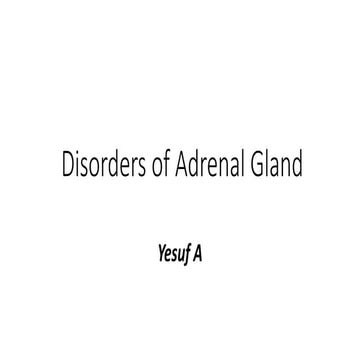 =2343 Lecture 6 Adrenal Gland DISORDER .pptx