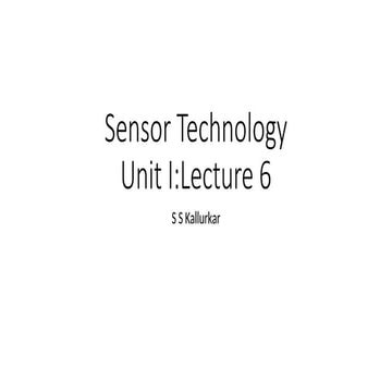 Sensor Technology Lecture 6 [Autosaved].pptx