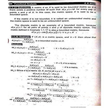 Lecture 6(bounded &amp;pseudo m. spaces)