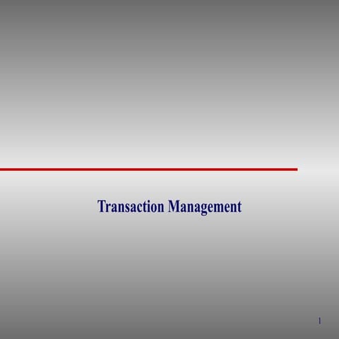 lecture 6 concurency control.ppt-Transaction Management
