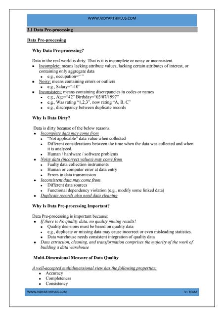 Lecture 6  Data Pre-processing in data mining.pdf