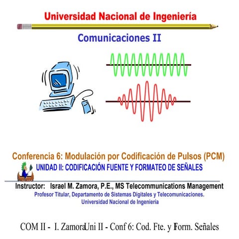 Lecture 6 formateo de señales en pcm