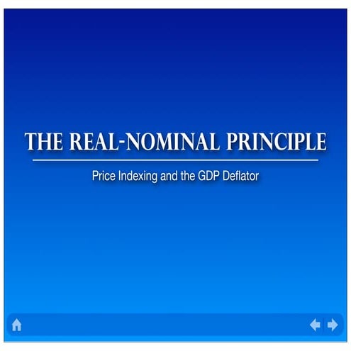 Real vs. Nominal GDP