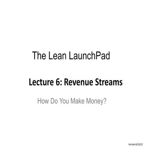Lecture 6 Revenue Models.pptx