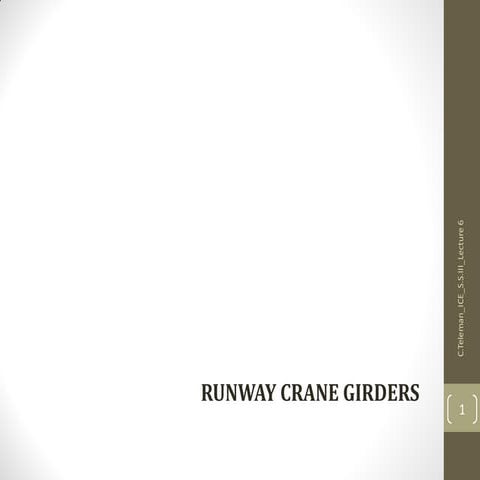 Lecture 6 s.s.iii Design of Steel Structures - Faculty of Civil Engineering Iaşi