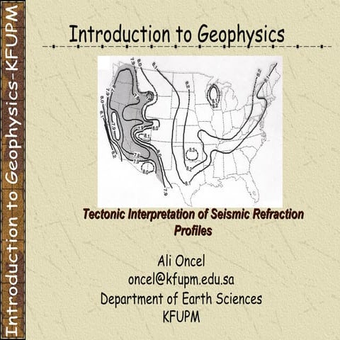 ÖNCEL AKADEMİ: INTRODUCTION TO GEOPHYSICS