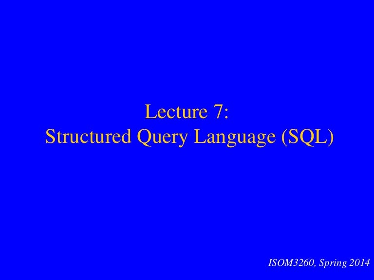 Sql Database