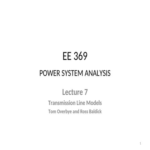 Power systems, for introductory part bas