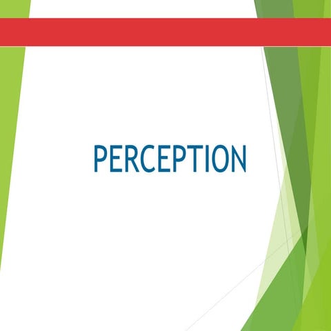 Lecture  7-8 Perception.ppt