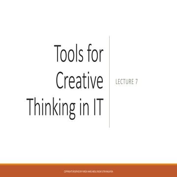 Lecture 7 - Tools for Creative Thinking in IT.pdf