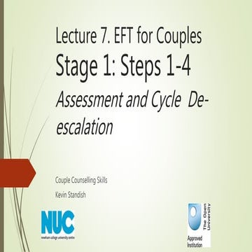 Lecture 7 eft stage 1 steps 1 4