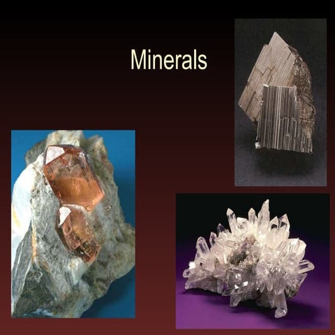 Lecture7 minerals