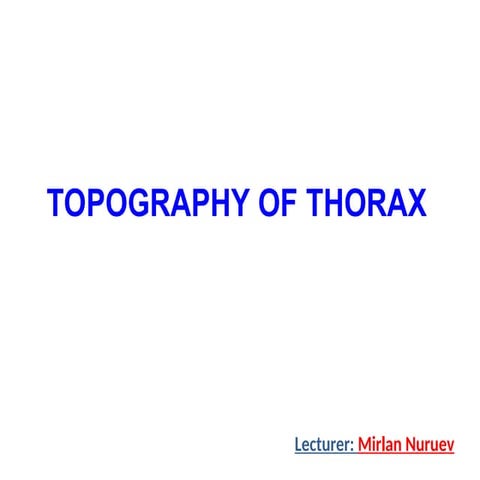 Lecture 7 OSTA Thorax.pptod ods.      n.