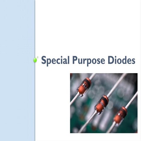 Lecture (7) Special diodes Special .pptx