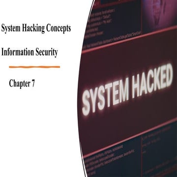 Comprehensive Guide to System Hacking Techniques and Phases in ...