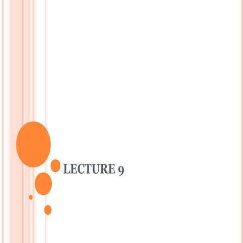 Lecture 8 | PPT