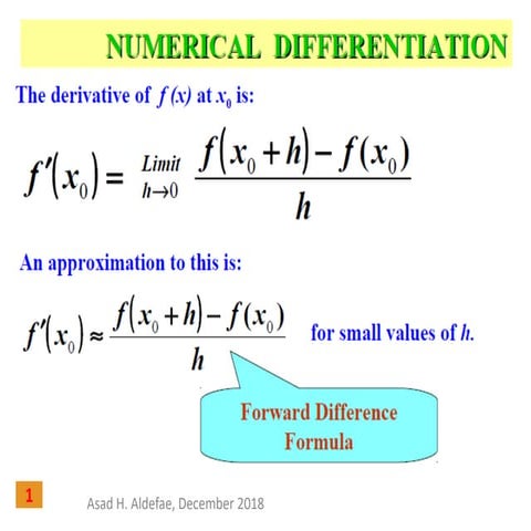 Lecture 8 numerical differentiation.pptx
